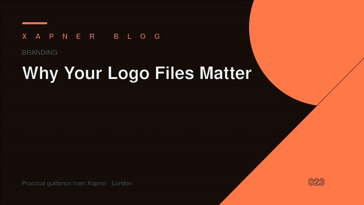 Why Your Logo Files Matter — practical guidance from Xapner