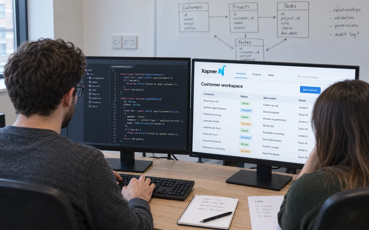 Custom Software and CRM Development service